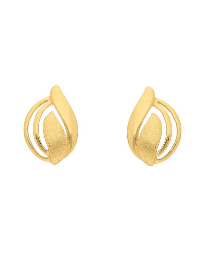 Adelia´s Paar Ohrhänger 333 Gold Ohrringe Ohrstecker, Goldschmuck für Damen von Adelia´s