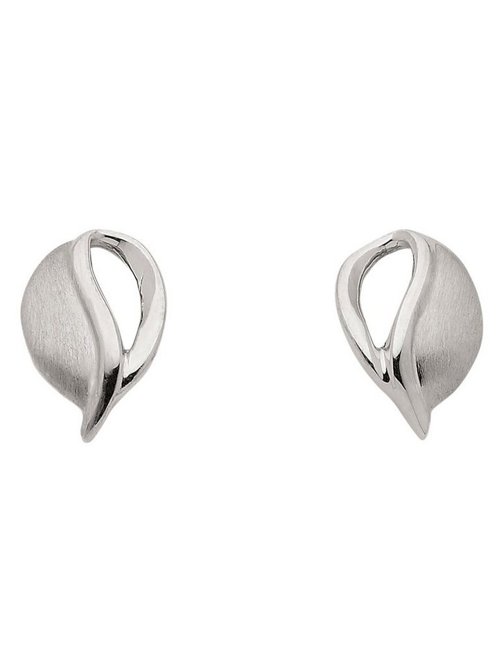 Adelia´s Paar Ohrhänger 333 Weißgold Ohrringe Ohrstecker, Goldschmuck für Damen von Adelia´s