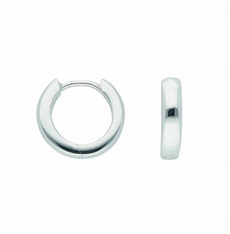 Adelia´s Paar Creolen Damen 925 Silber Ohrringe Creolen Ø 12 mm, Silberschmuck für Damen Adelia´s Paar Creolen Damen 925 Silber Ohrringe Creolen Ø 12 mm, Silberschmuck für Damen von Adelia´s