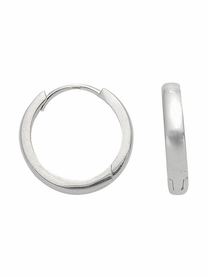 Adelia´s Paar Ohrhänger 925 Silber Ohrringe Creolen Ø 17 mm, Silberschmuck für Damen von Adelia´s