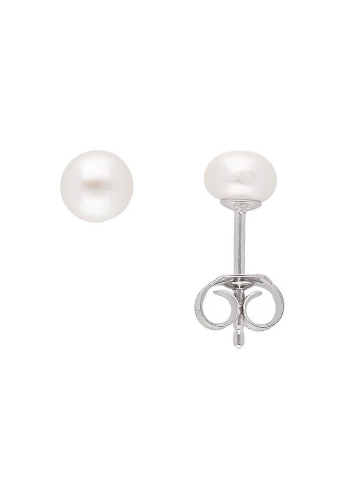 Adelia´s Paar Ohrhänger 925 Silber Ohrringe Ohrstecker mit Süßwasser Zuchtperle, mit Süßwasser Zuchtperle Silberschmuck für Damen von Adelia´s