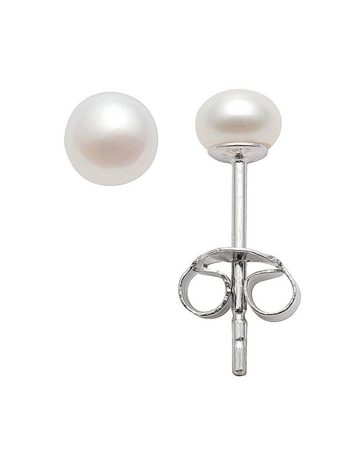 Adelia´s Paar Ohrhänger 925 Silber Ohrringe Ohrstecker, mit Süßwasser Zuchtperle Silberschmuck für Damen von Adelia´s