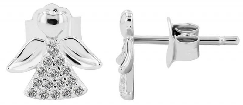 Adelia´s Paar Ohrhänger Damen Ohrstecker aus 925 Sterling Silber und Zirkonia von Adelia´s