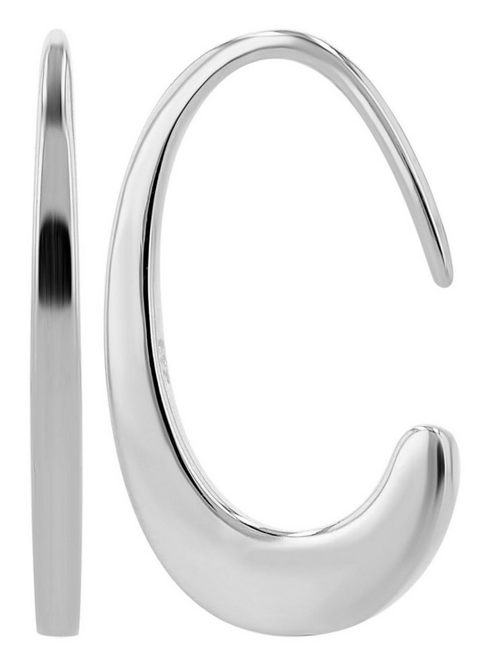 Adelia´s Paar Ohrhänger Neuheit 2025 - Damen Ohrhänger aus poliertem 925 Sterling Silber von Adelia´s