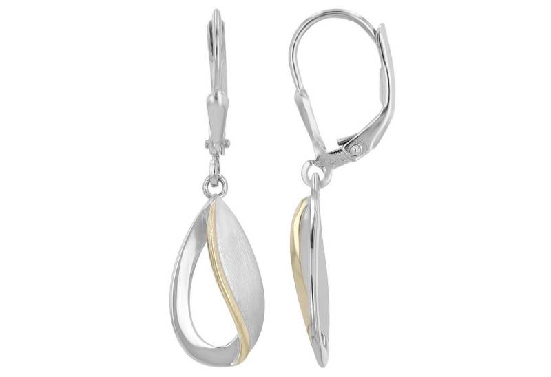 Adelia´s Paar Ohrhänger Neuheit 2025 - Damen Ohrhänger aus poliertem 925 Sterling Silber von Adelia´s