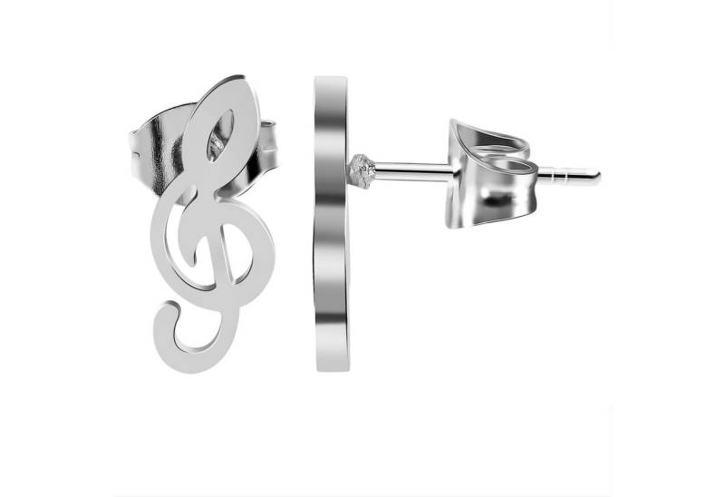 Adelia´s Paar Ohrhänger Neuheit 2025 - Damen Ohrstecker aus poliertem Edelstahl von Adelia´s