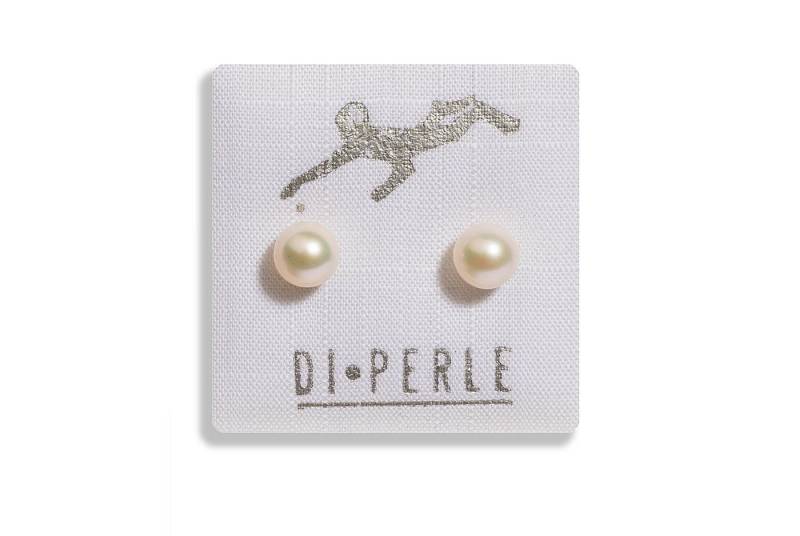 Adelia´s Paar Ohrstecker Damen Perlenschmuck 585 Gelbgold Süsswasser Perlen Ohrstecker, Damen Perlenschmuck von Adelia´s