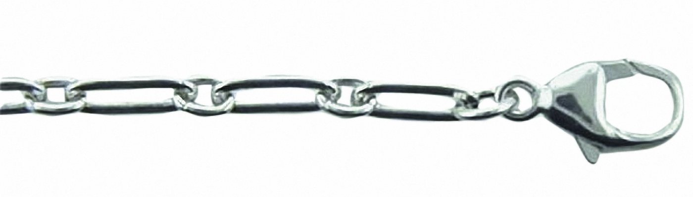 Adelia´s Silberarmband Damen 925 Silber Fantasie Armband 19 cm Ø 3,2 mm, Silberschmuck für Damen von Adelia´s