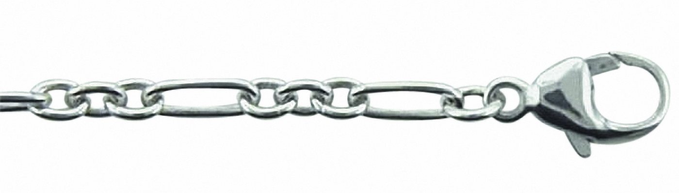 Adelia´s Silberarmband Damen 925 Silber Fantasie Armband 19 cm Ø 3,2 mm, Silberschmuck für Damen von Adelia´s