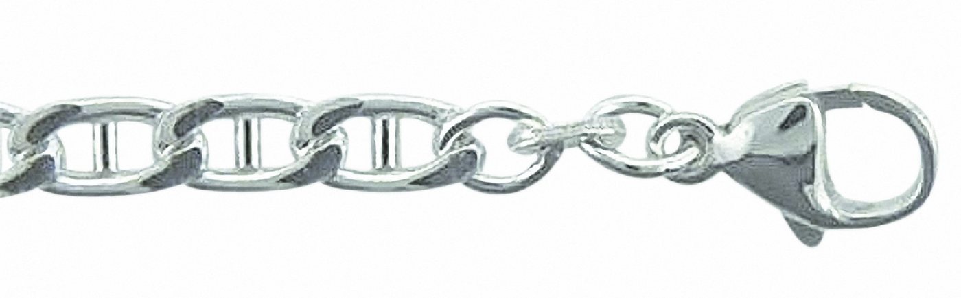 Adelia´s Silberarmband 925 Silber Stegpanzer Armband 19 cm, 19 cm 925 Sterling Silber Silberschmuck für Damen von Adelia´s