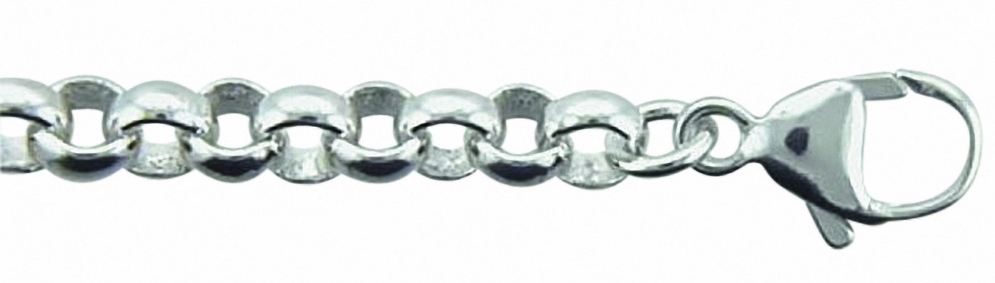 Adelia´s Silberkette 925 Silber Erbs Halskette 45 cm Ø 5 mm, Silberschmuck für Damen von Adelia´s