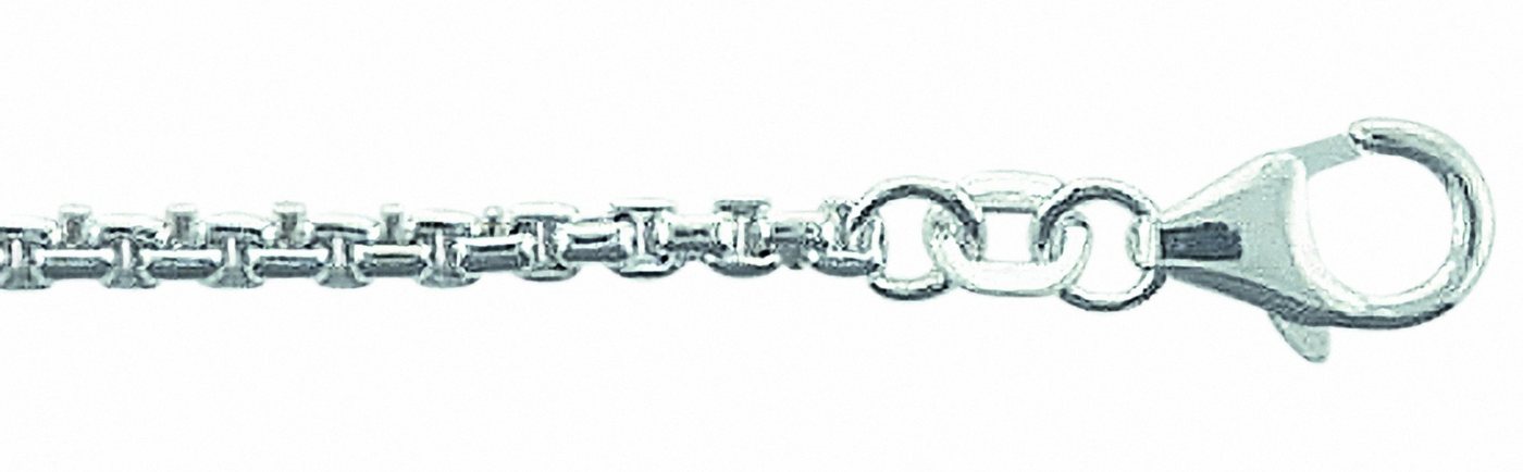 Adelia´s Silberkette 925 Silber Halskette 60 cm Ø 2 mm, Silberschmuck für Damen von Adelia´s