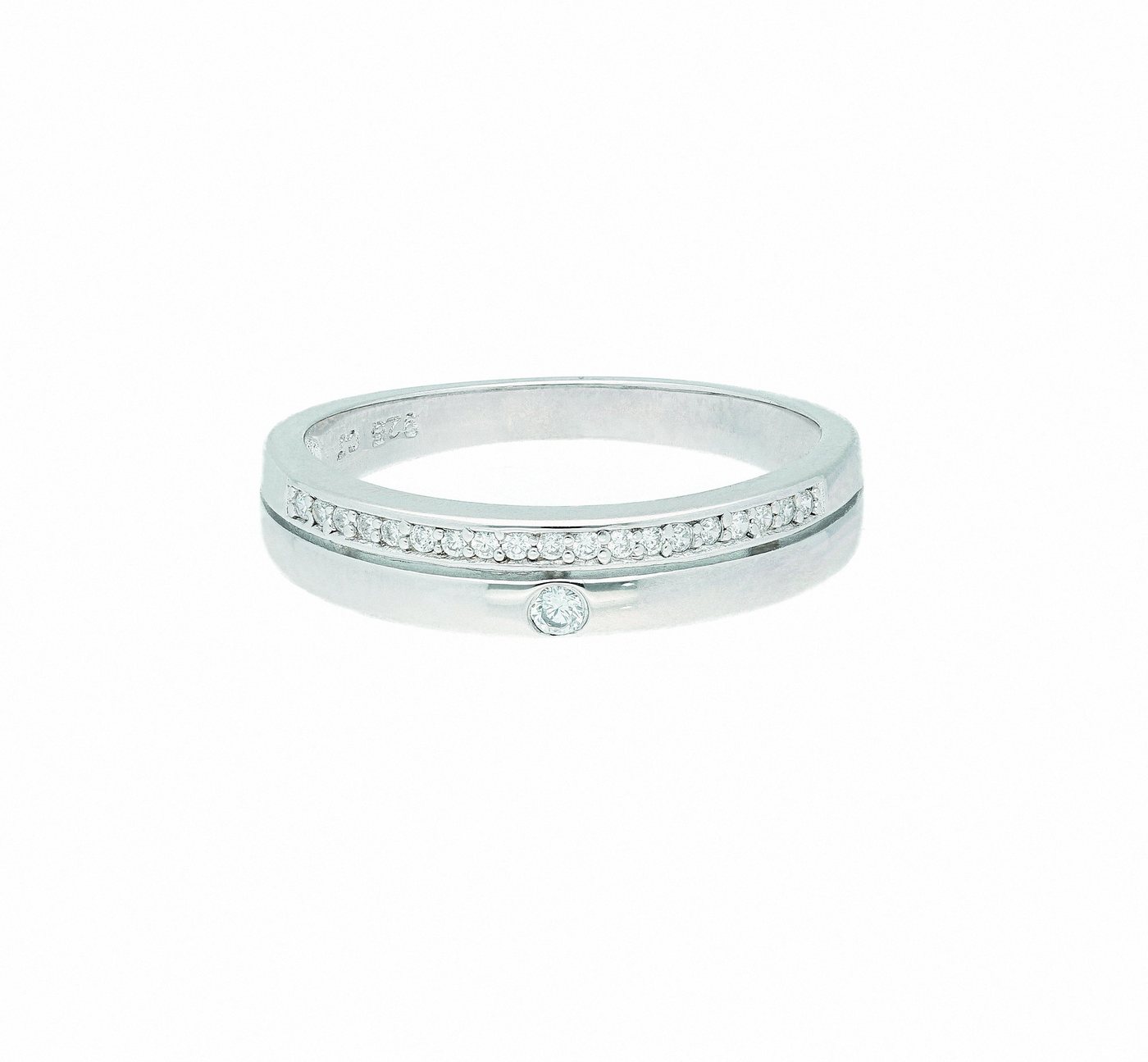 Adelia´s Silberring 925 Silber Ring mit Zirkonia, mit Zirkonia Silberschmuck für Damen von Adelia´s