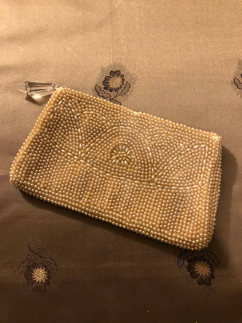 Faux Perle Mini Clutch von AdelineCompany