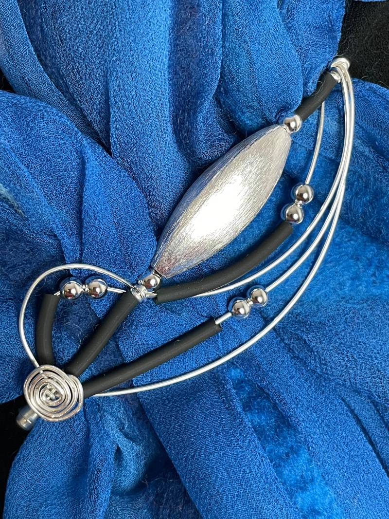 Tuchnadel Silberbrosche Kiltnadel Schalspange Schließe Strickjacken Poncho Spange Schalnadeln Geschenk Ideen Für Frauen von AdelineSchoden