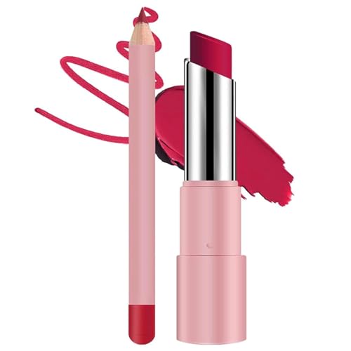 Joyeloo Lip Balm,Joyeloo Lip Glaze,Non-Sticky Shine With Hyaluronic Acid,Genli Pink Drip,Genli Lifter Glaze Oil Balm Pink Drip,Hydrating Glaze Lip Balm,Long Lasting Waterproof Matte Lipstick (03#) von Aderpmin