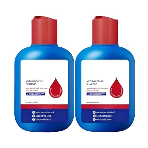 Nipori Shampoo - Hair Care Shampoo Oil Control Refreshing Anti-Dandruff Cleansing for Men and Women, Gentle, Fast-Acting Care for Healthy Scalp & Hair, 300ML (2Pcs) von Aderpmin