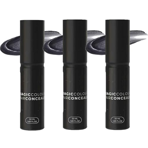 Tiveno Hair Concealer Cream, Tiveno Magiccolour Hair Concealer, Waterproof and Sweatproof, Hairfillup Concealers, for Naturally Fuller & Confident-Looking Hair for Women & Men (3Pcs) von Aderpmin