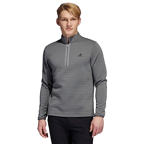 Adidas Golf Herren 2023 Langlebiger 1/4pullover - Grau Vier - XXL von adidas