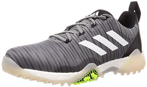 adidas Golf Herren-Code Chaos Golfschuhe - Grau/Weiß/Grün - UK 8 von adidas