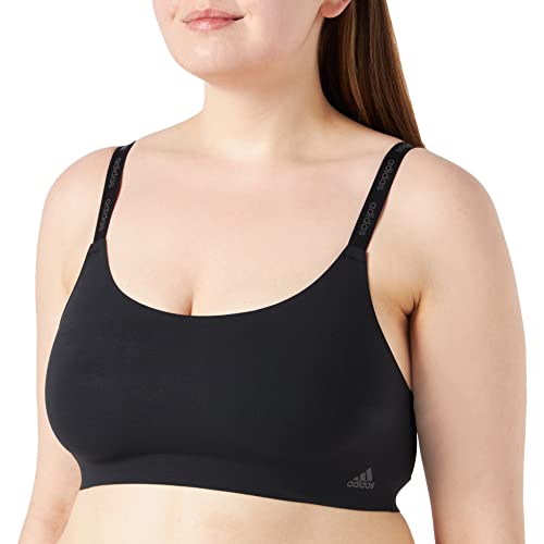 Adidas Soft BH Bustier Damen bequemer BH für jeden Tag (Gr. XS - XXL) - bequeme Unterwäsche, Schwarz-gem., M von adidas