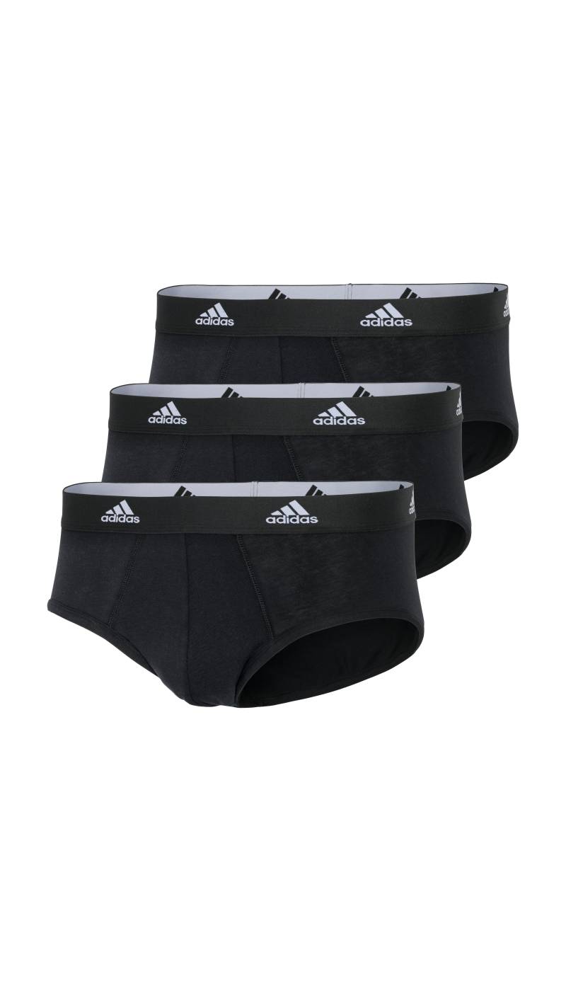 Adidas Sportswear Underwear - BRIEF (3PK) black - Gr. - S von Adidas Sportswear Underwear