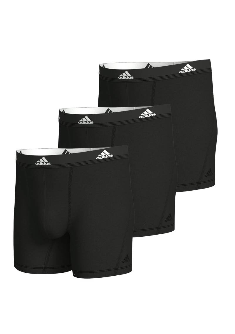 Adidas Sportswear Underwear - Boxer Brief (3PK) black - Gr. - M von Adidas Sportswear Underwear