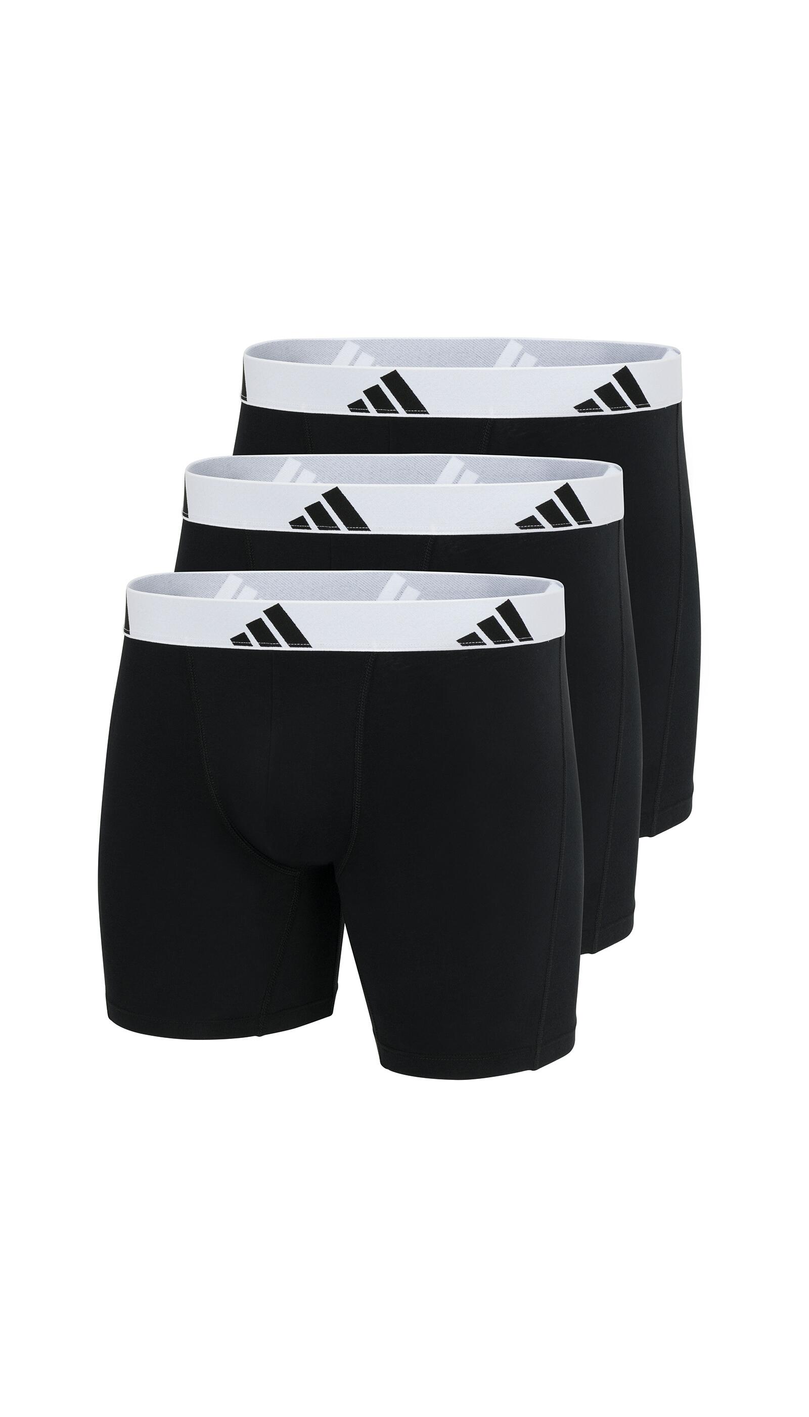 Adidas Sportswear Underwear - Boxer Brief (3PK) black - Gr. - S von Adidas Sportswear Underwear