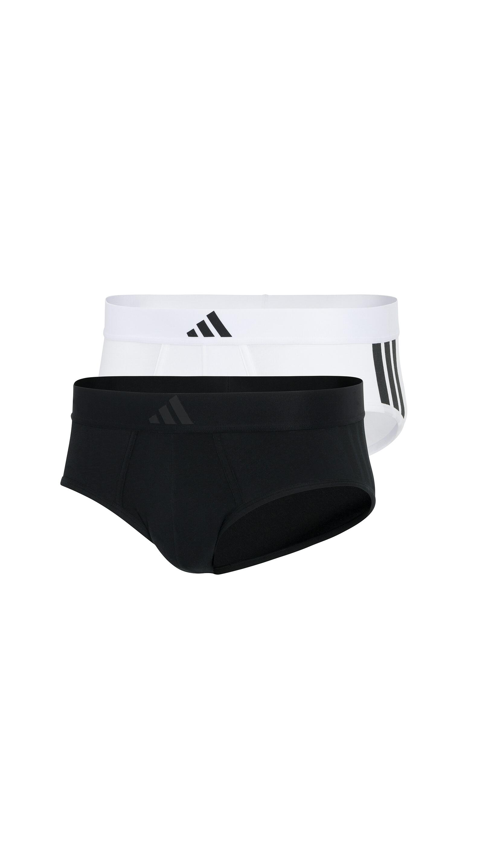Adidas Sportswear Underwear - Low Rise Brief (2PK black/white - Gr. - XL von Adidas Sportswear Underwear