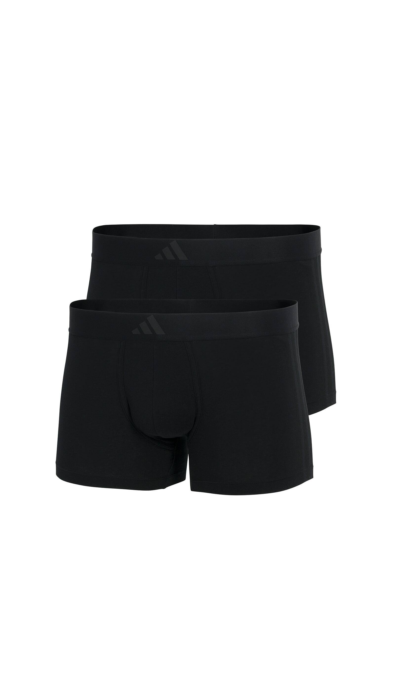 Adidas Sportswear Underwear - Low Rise Trunk (2PK) black - Gr. - L von Adidas Sportswear Underwear