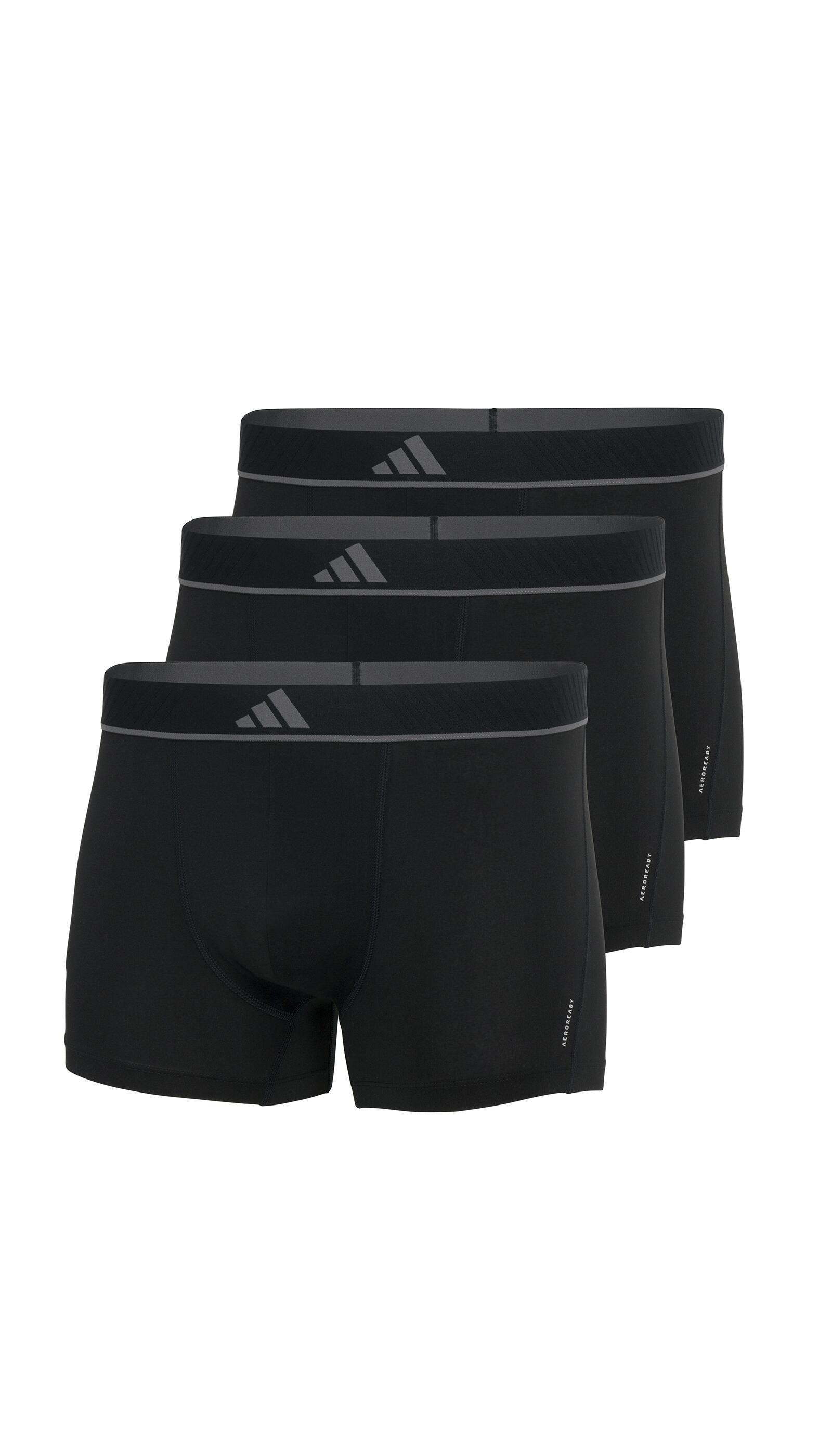 Adidas Sportswear Underwear - Trunk (3PK) black - Gr. - M von Adidas Sportswear Underwear