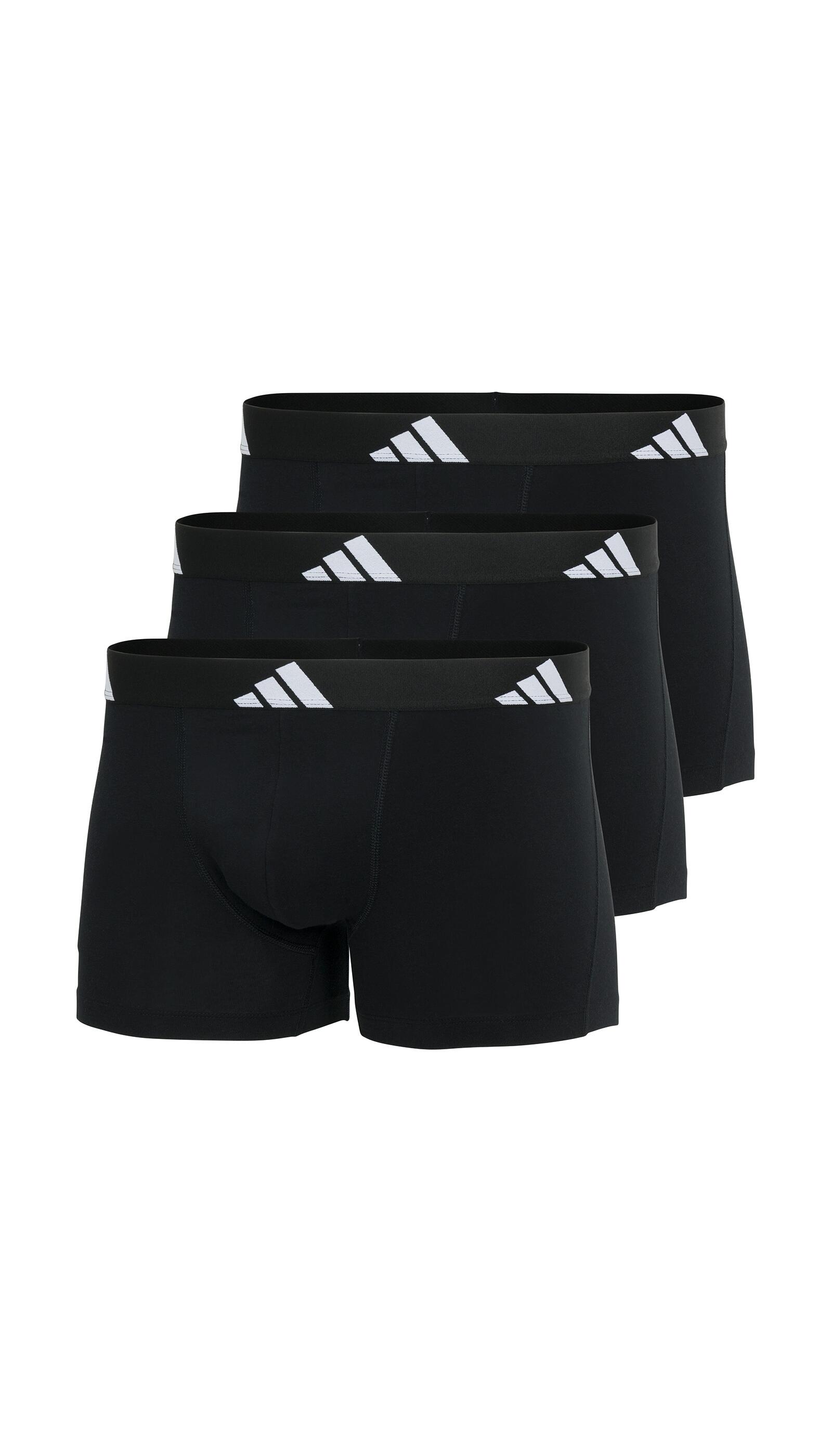 Adidas Sportswear Underwear - Trunk (3PK) black - Gr. - M von Adidas Sportswear Underwear