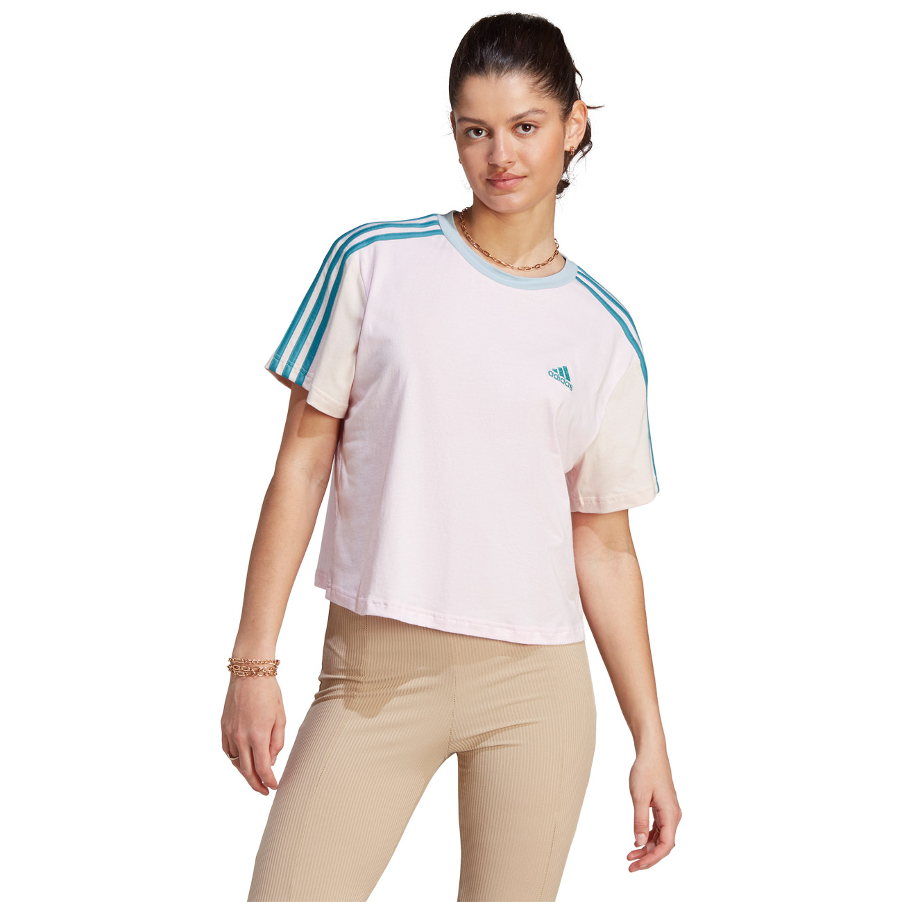 Adidas Sportswear Damen T-Shirt W 3S CR von Adidas Sportswear