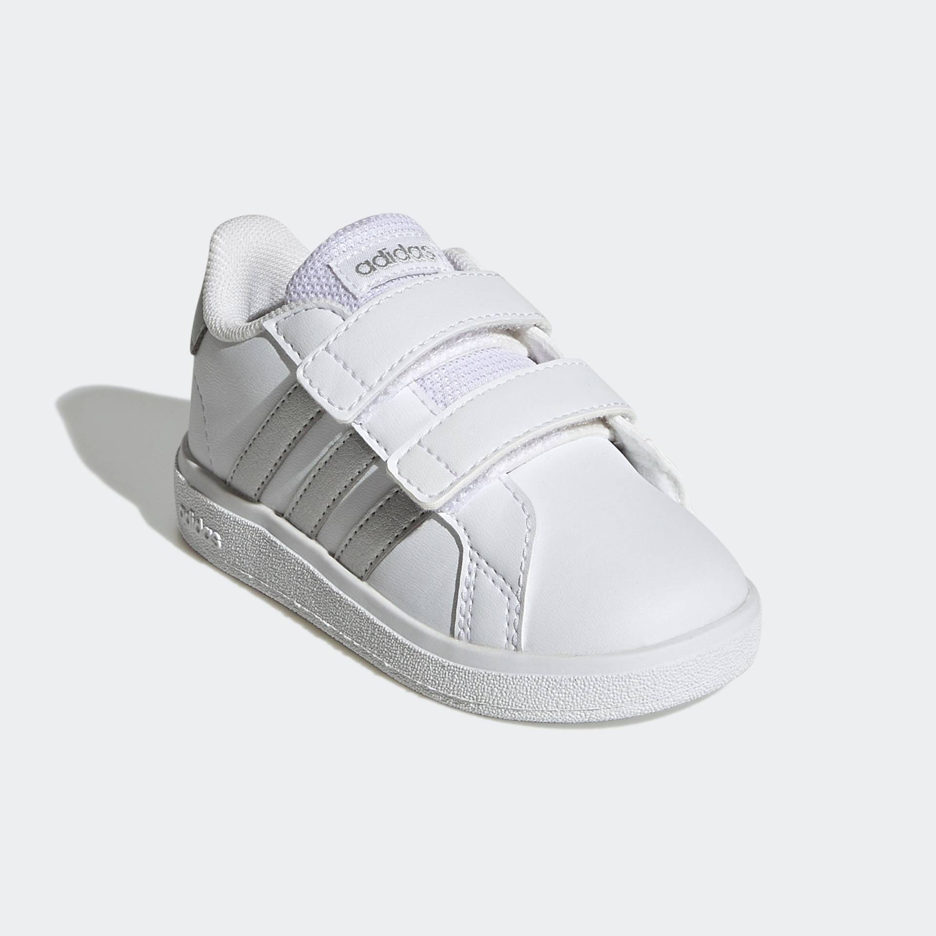 adidas Sportswear Sneaker "GRAND COURT LIFESTYLE HOOK AND LOOP" für Kinder, Design auf den Spuren des adidas Superstar von Adidas Sportswear