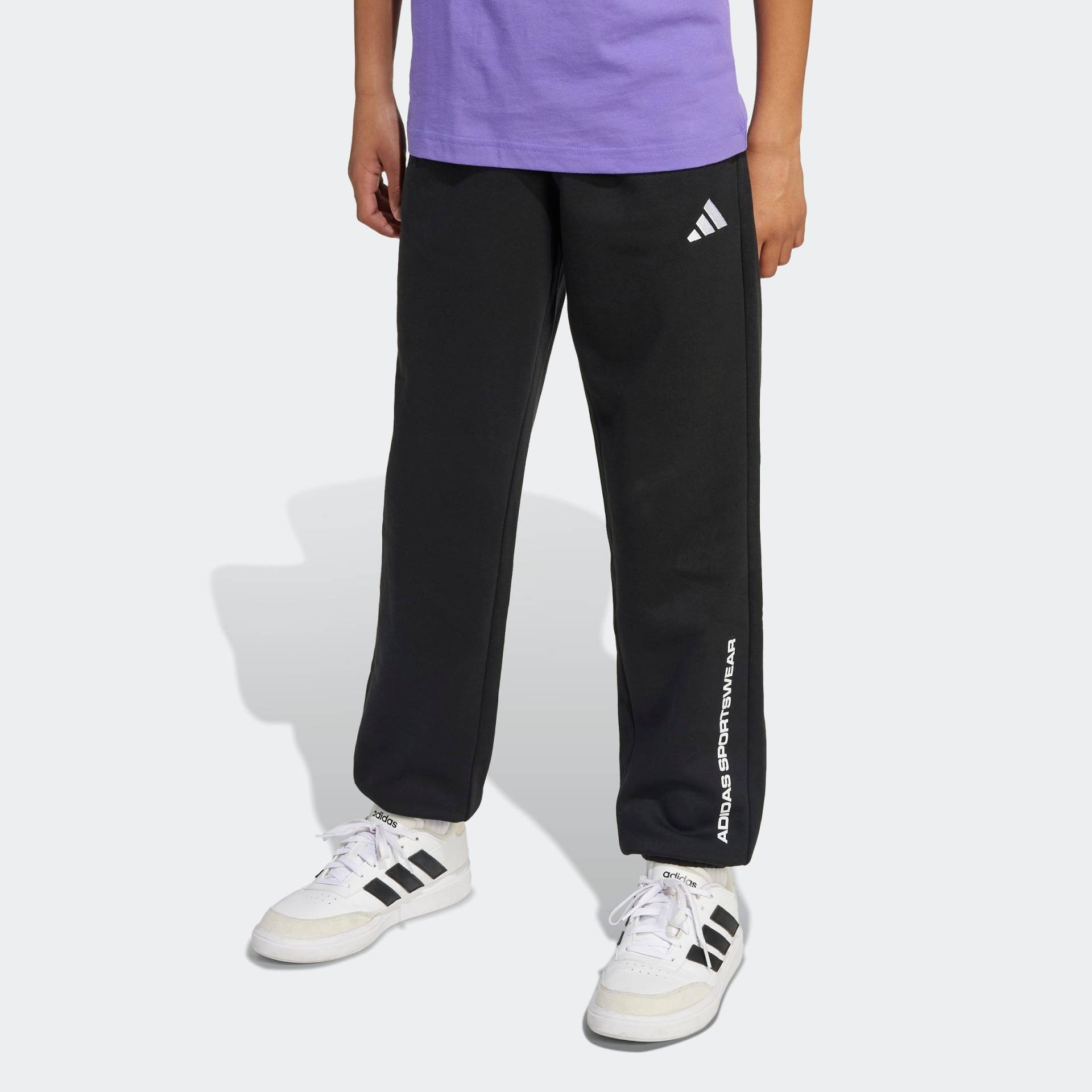 adidas Sportswear Sporthose "B FL PT" für Kinder, sportlicher Stil, aus Baumwolle und Polyester von Adidas Sportswear