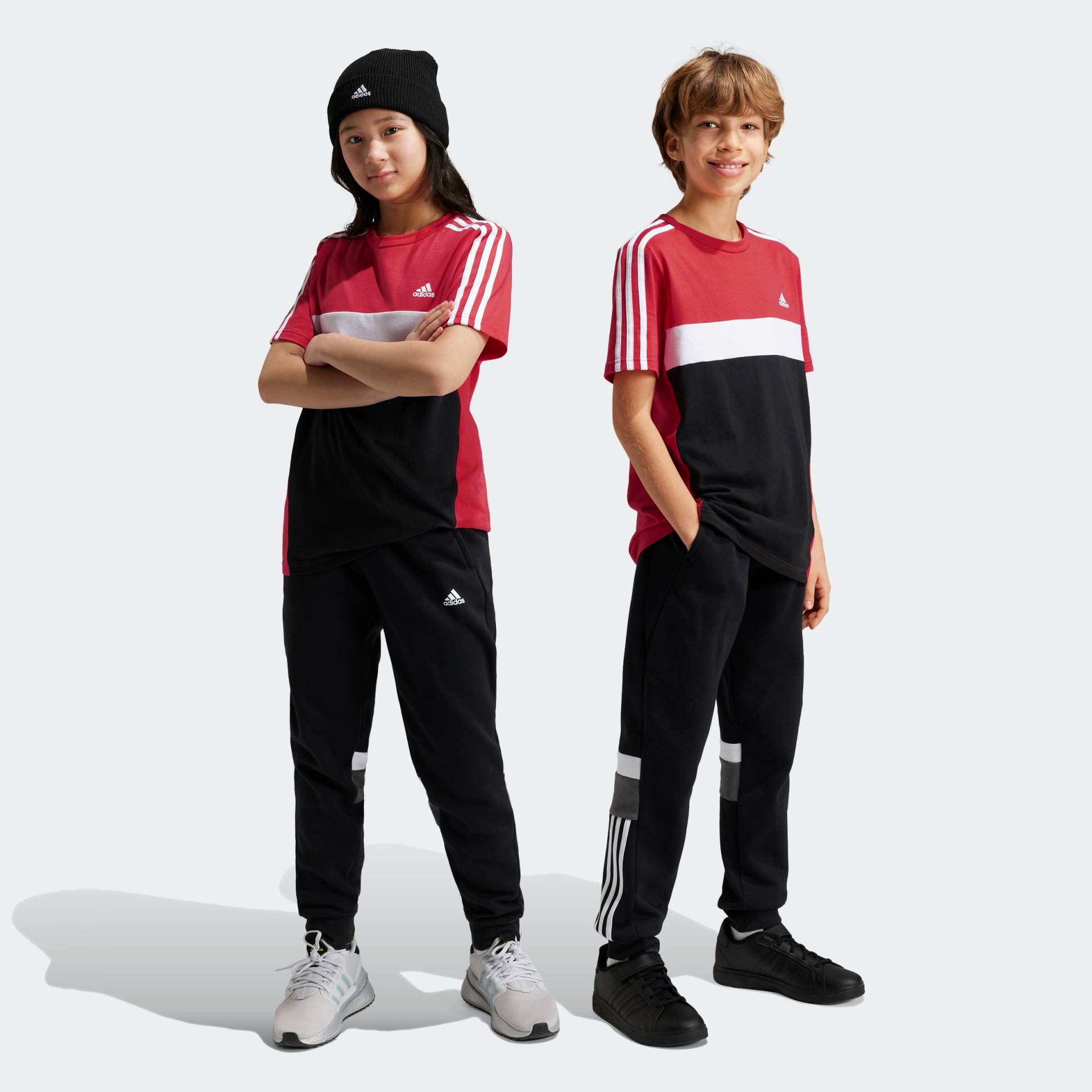 adidas Sportswear Sporthose "TIBERIO 3STREIFEN COLORBLOCK KIDS HOSE", (1 tlg.) von Adidas Sportswear