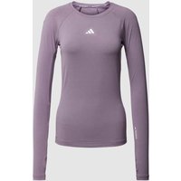 Adidas Training Longsleeve mit Logo-Print in Weiss, Größe XL von Adidas Training