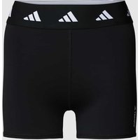 Adidas Training Shorts mit Logo-Bund in Black, Größe XS von Adidas Training