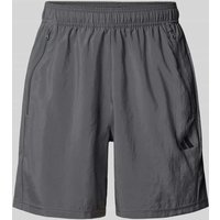 Adidas Training Shorts mit elastischem Bund in Dunkelgrau, Größe XL Adidas Training Shorts mit elastischem Bund in Dunkelgrau, Größe XL von Adidas Training