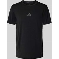 Adidas Training T-Shirt mit Label-Print in Black, Größe M von Adidas Training