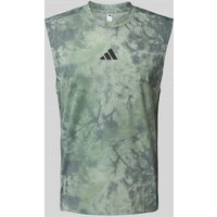 adidas Training Tanktop mit Logo-Print Modell 'POWER' in Hellgrau, Größe XXL von adidas Training