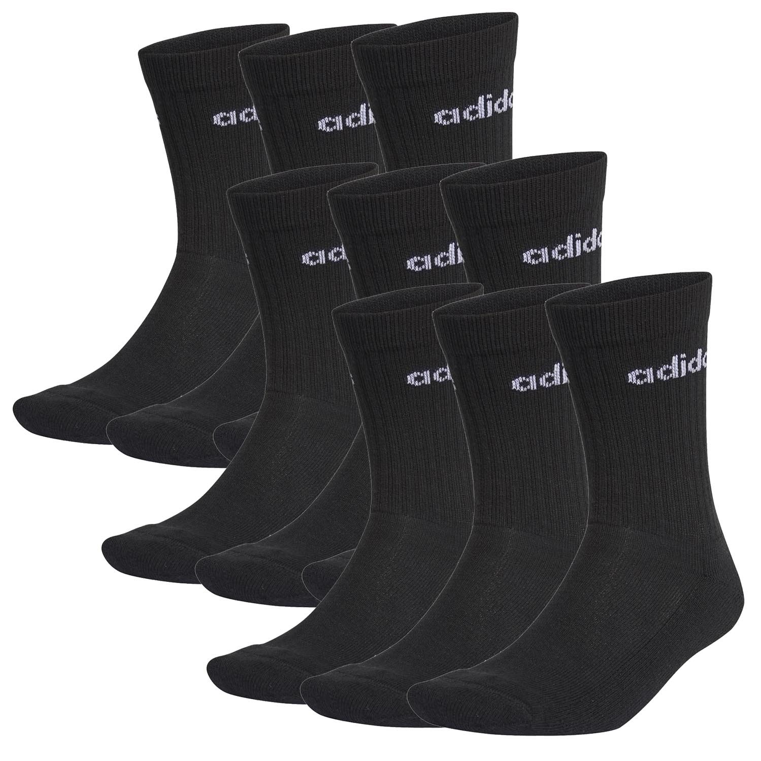 9 Paar adidas HC CREW 3p Tennissocken Sportspocken Unisex von Adidas