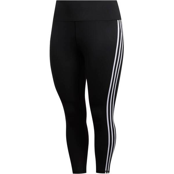 adidas Damen Believe This 3-Streifen 7/8-Tight – Große Größen von Adidas