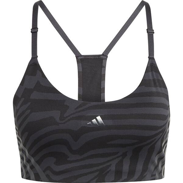 ADIDAS Damen BH Aeroimpact Training Light-Support Jacquard 3-Streifen Cup A-C von Adidas