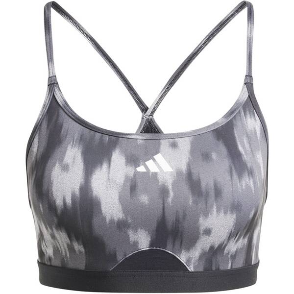 ADIDAS Damen BH Aeroreact Training Essentials Light-Support Allover Print Flower von Adidas