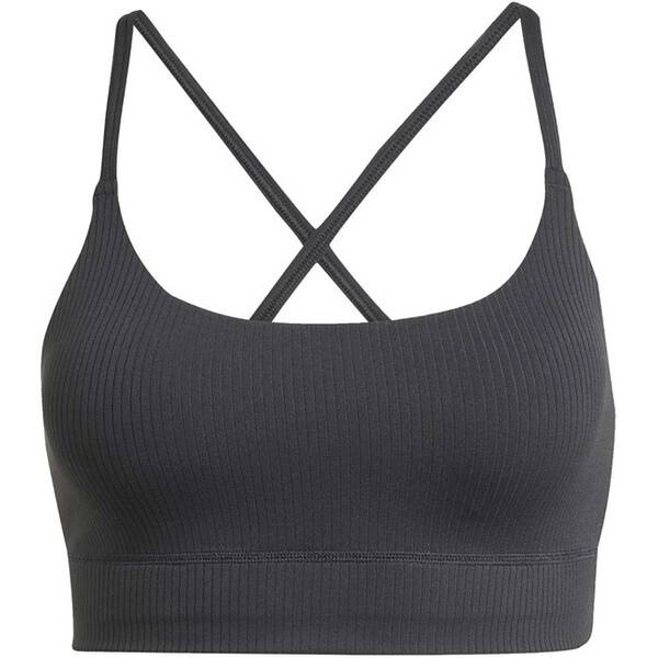 ADIDAS Damen BH All Me Light Support Rib Bra Longline von Adidas