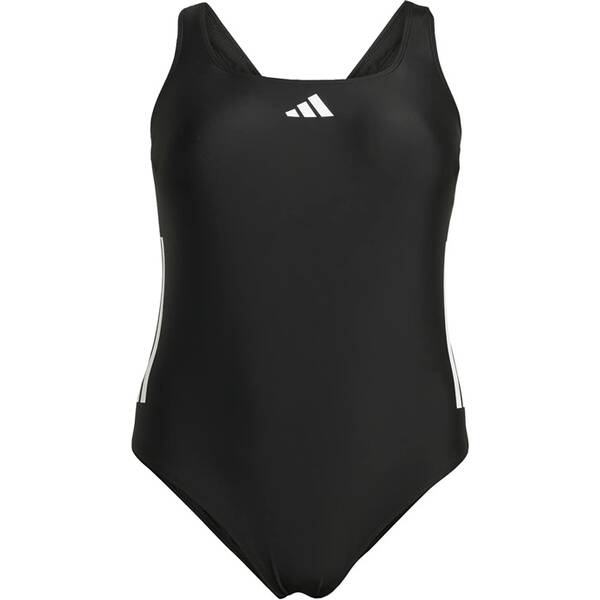 ADIDAS Damen Badeanzug 3-Streifen C-Back Große Größen von Adidas