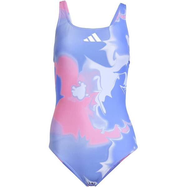 ADIDAS Damen Badeanzug Tie-Dyed Graphic V-Back von Adidas