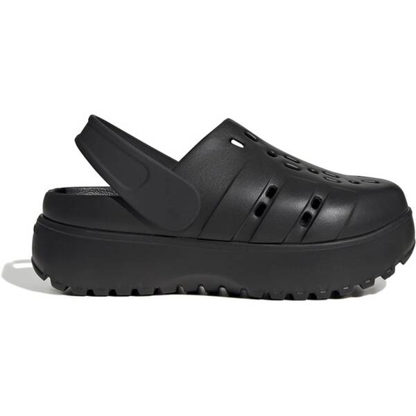 ADIDAS Damen Badepantoletten Adilette Plateau-Clog von Adidas