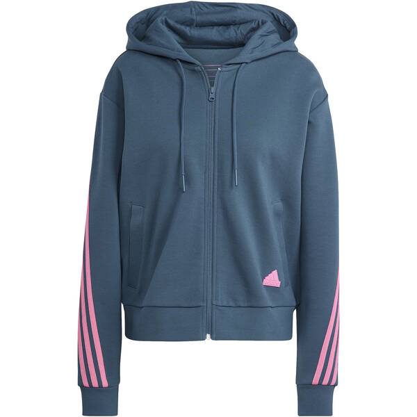 ADIDAS Damen Kapuzensweat Future Icons 3-Streifen von Adidas